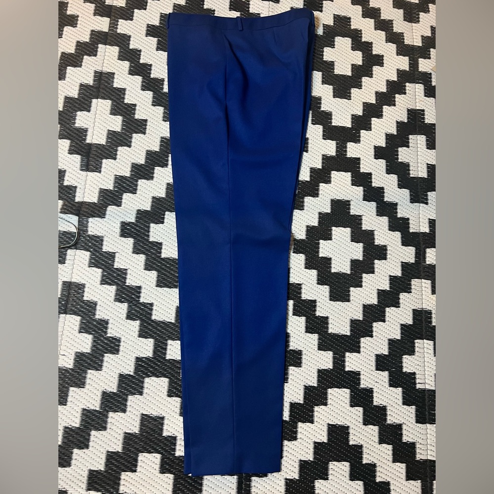Like new beautiful Hugo boss blue cigarette pants - size 8 - Picture 5 of 7